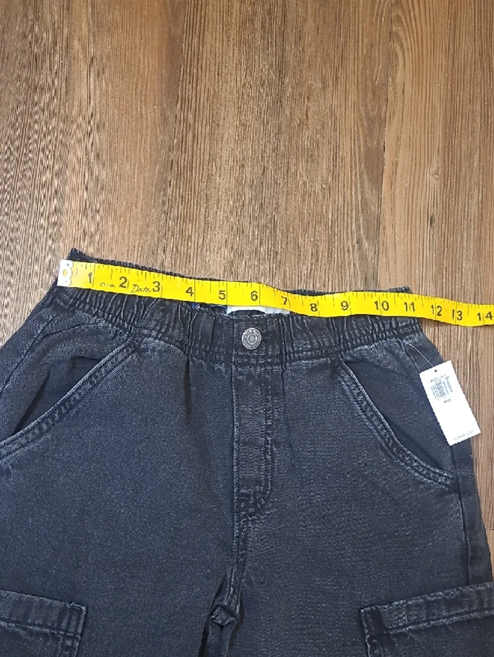Old Navy Kids Blue Denim‎ & Black Cargo Jeans - Twin Pack